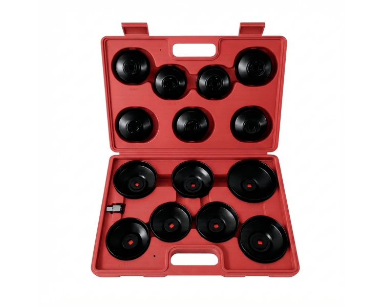 Juego Llaves Saca Filtros De Aceite 15 Piezas Wisco