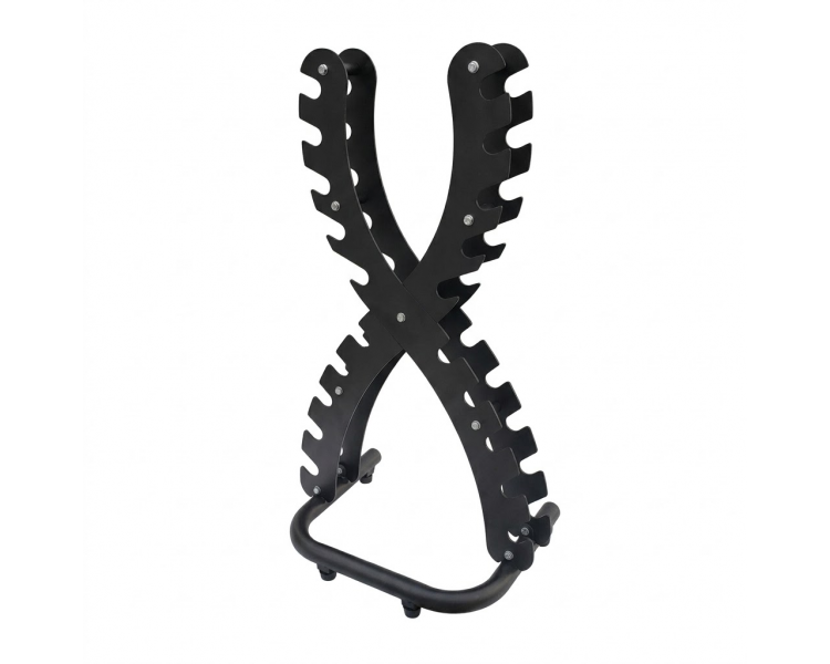 Rack Soporte Porta Mancuernas en X Profesional Proton