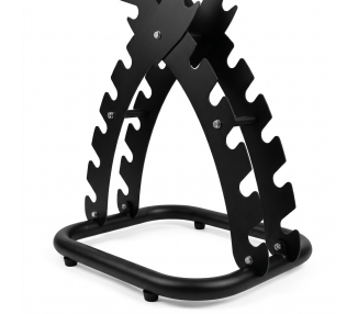 Rack Soporte Porta Mancuernas en X Profesional Proton