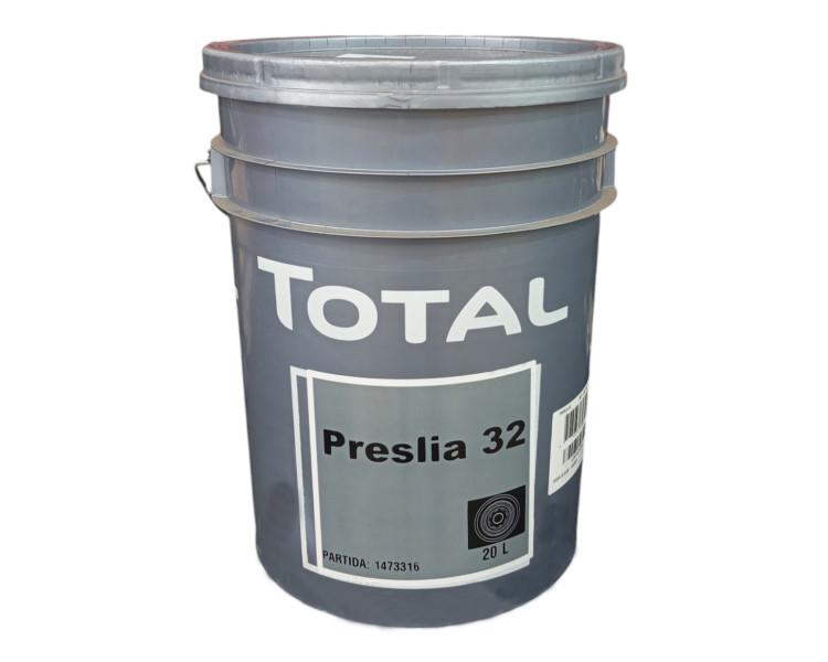 Aceite Total Preslia 32 Turbinas y Compresores (20Lts)