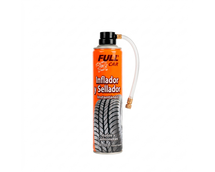 Inflador Sellador Automático de Neumaticos Full Car (420cc)
