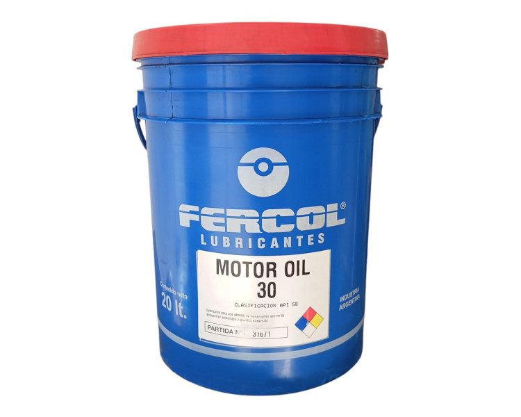 Aceite Normal Motor Oil 30 Fercol (20lts)
