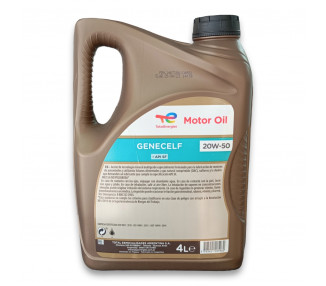 Aceite Lubricante Total Genecelf 20w50 x 4lts (4ud)