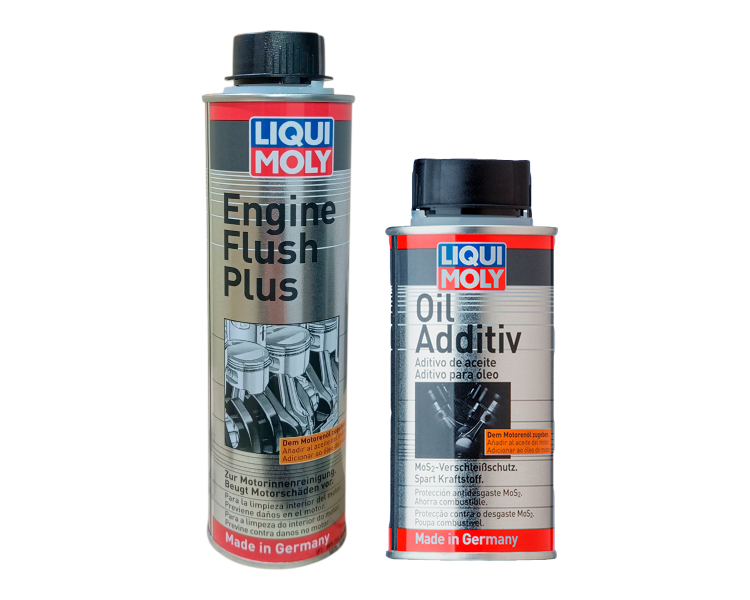 Kit Aditivos Limpia Motor Interno y Antifricción Liqui Moly