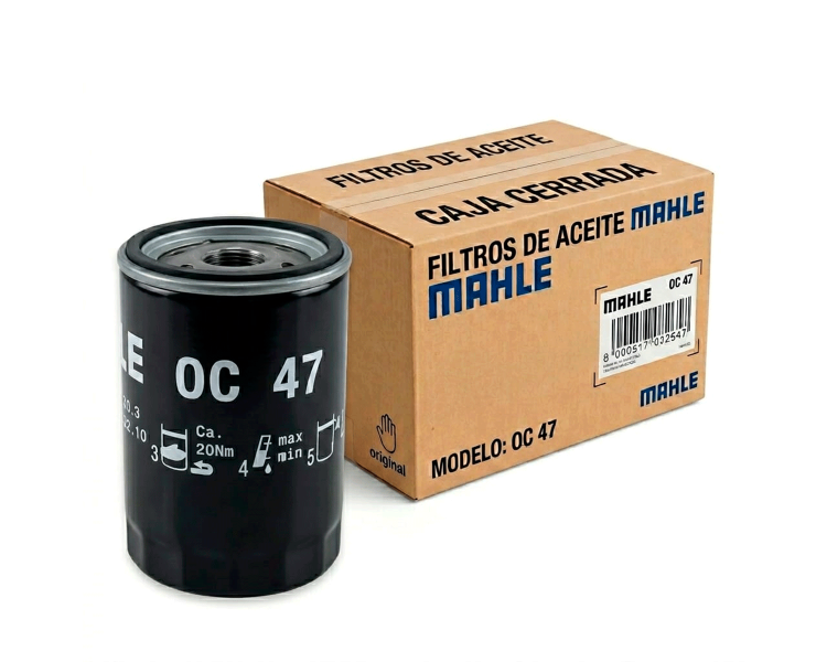 Filtro De Aceite Oc47 Vw Gol Power Saveiro Mahle (pack X 12)