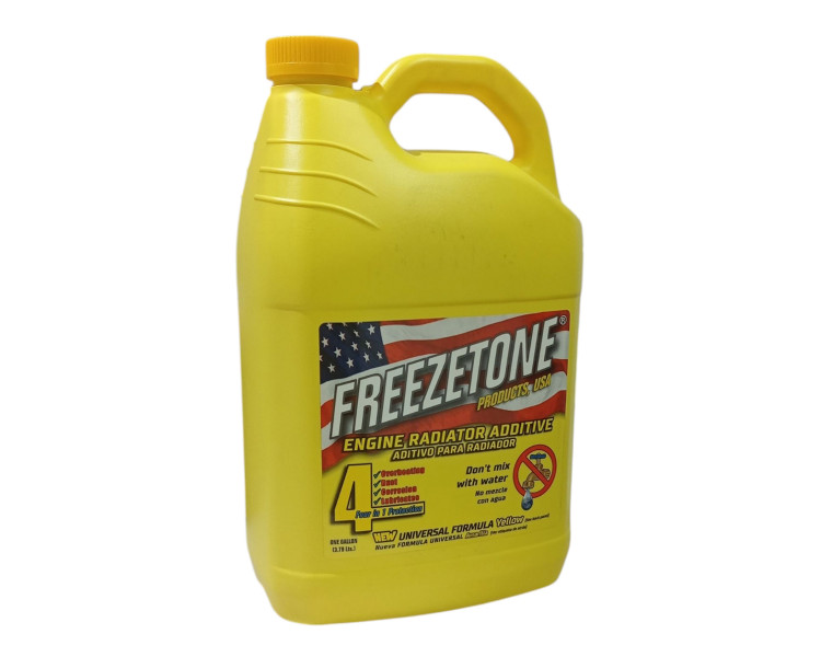 Líquido Refrigerante Freezetone Amarillo (3.8lt)