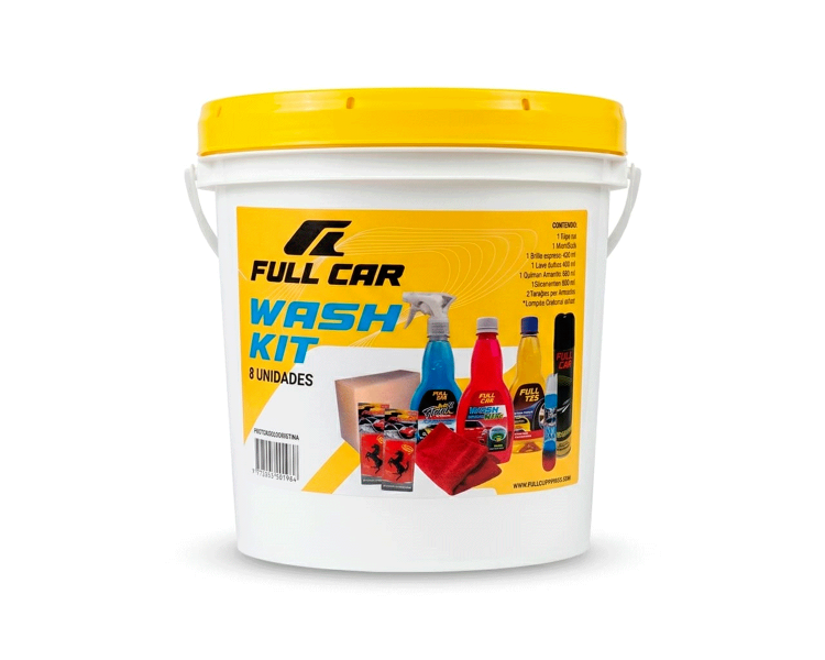 Kit Completo Premium De Lavado Full Car + Balde