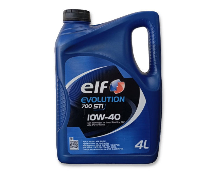 Aceite Semi-Sintética motor ELF Evol. 700 STI 10W-40 (4 lts)