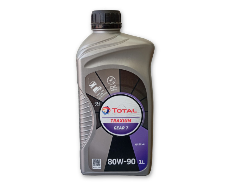 Aceite De Transmisión Total Traxium Gear 7 80w90 (1lt)