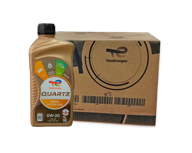 Aceite Sintético Total Quartz 9000 Future Gf6 0w-20 (caja x 12 ud)