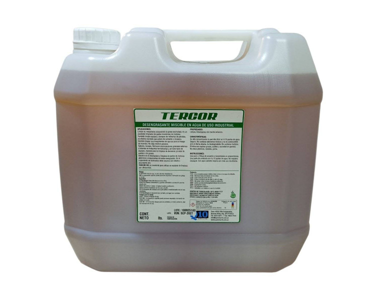 Desengrasante Acuoso Industrial Tercor Quimica10 (20Lt)
