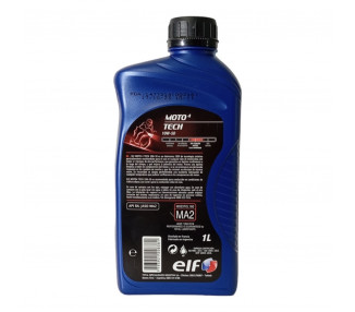 Aceite Sintético Elf de Motor Moto 4 Tech 10w50 x 1lt (caja x 20 ud)
