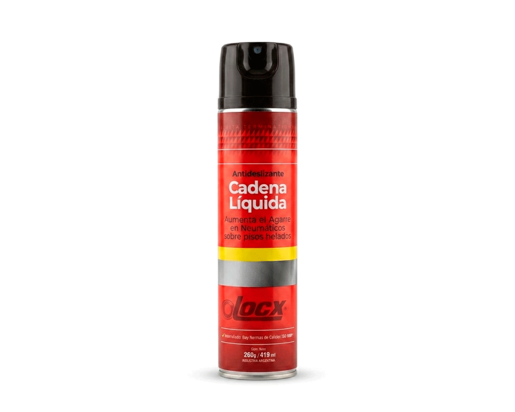 Cadena Líquida Antideslizante Pisos Helados Locx (419ml)