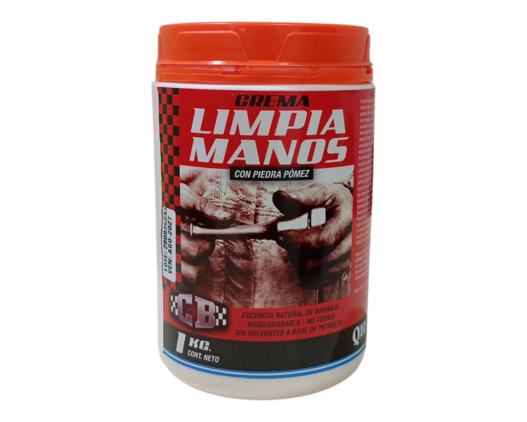 Crema Limpia manos elimina grasa Química 10 (1Kg)