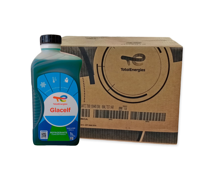 Liquido Refrigerante Glacelf Total Verde (Caja)
