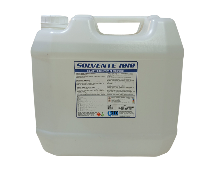 Solvente 1010 Dieléctrico de seguridad Quimica10 (20lt)