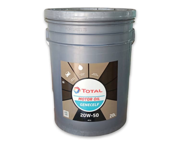 Aceite Multigrado Total Genecelf 20w50 (20Lts)