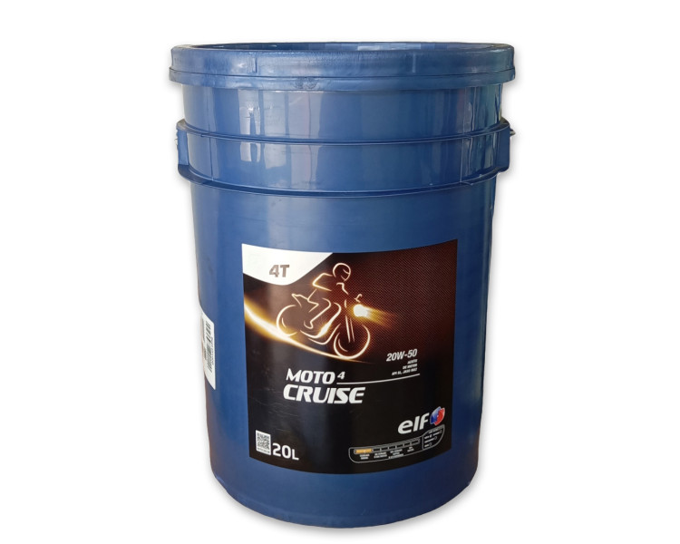 Aceite Mineral Elf Moto 4 Cruise 20w50 (20lts)