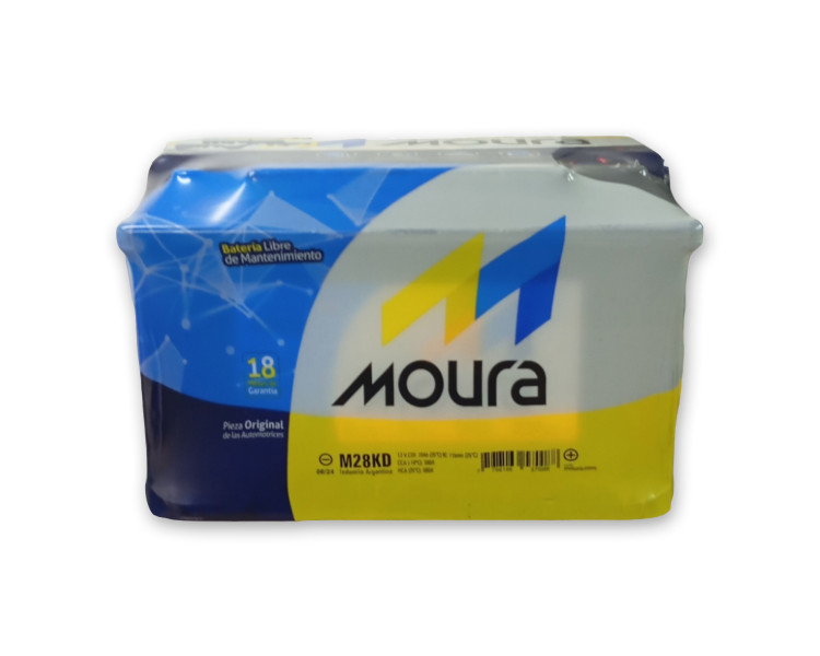 Batería M28kd Reforzada Ranger P.308 12v 75ah Moura