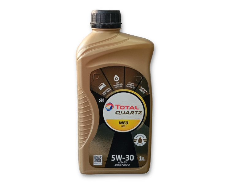 Aceite Sintético 5w-30 Total Quartz Ineo Mc3 x 1lt.