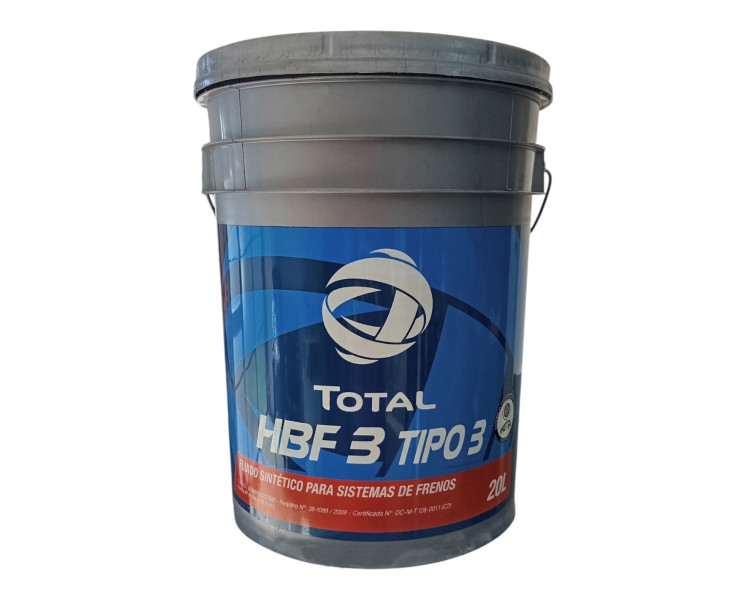 Líquido para frenos HBF3 Tipo 3 Total (20Lts)