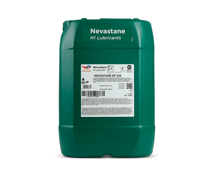Lubricante Nevastane EP 220 Ind Alimenticia Total (20lt)