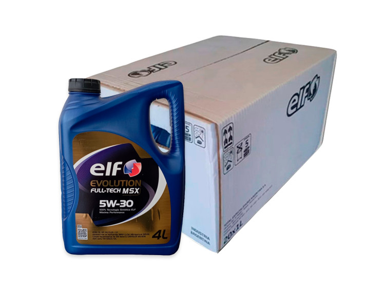Aceite Sintético Elf Evolution Msx Full-tech 5w-30 (4ud)