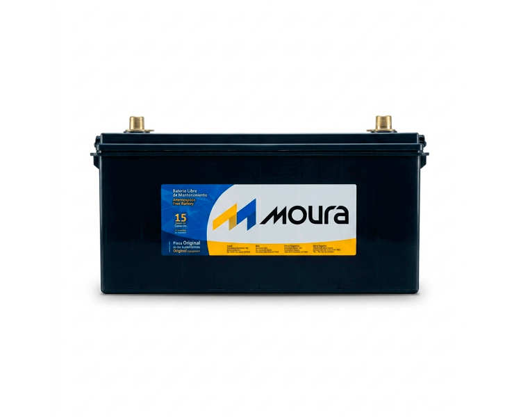 Bateria Me220pd Volvo Scania Vw Trucks 12v 220Ah Moura