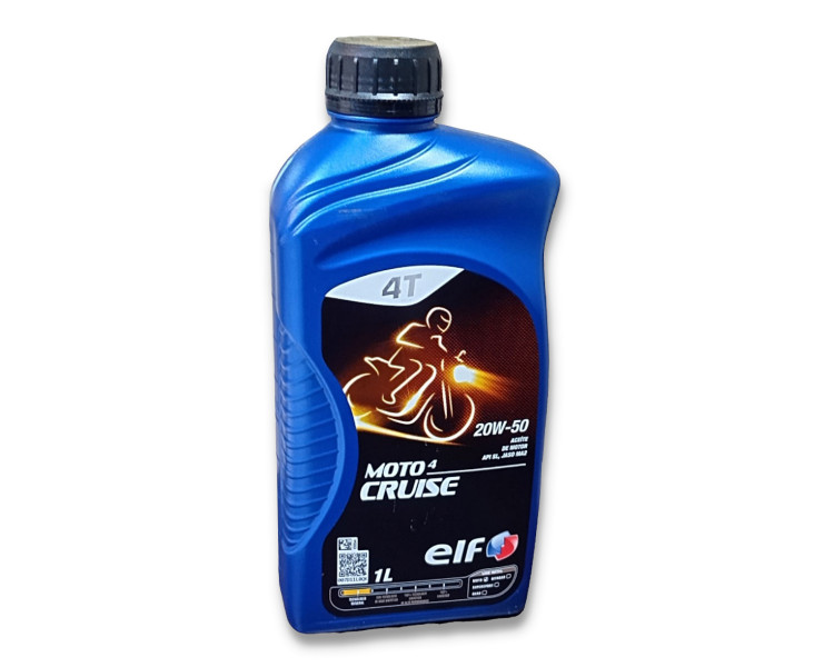 Aceite mineral Elf Moto 4 Cruise 20w50 x 1 lt.