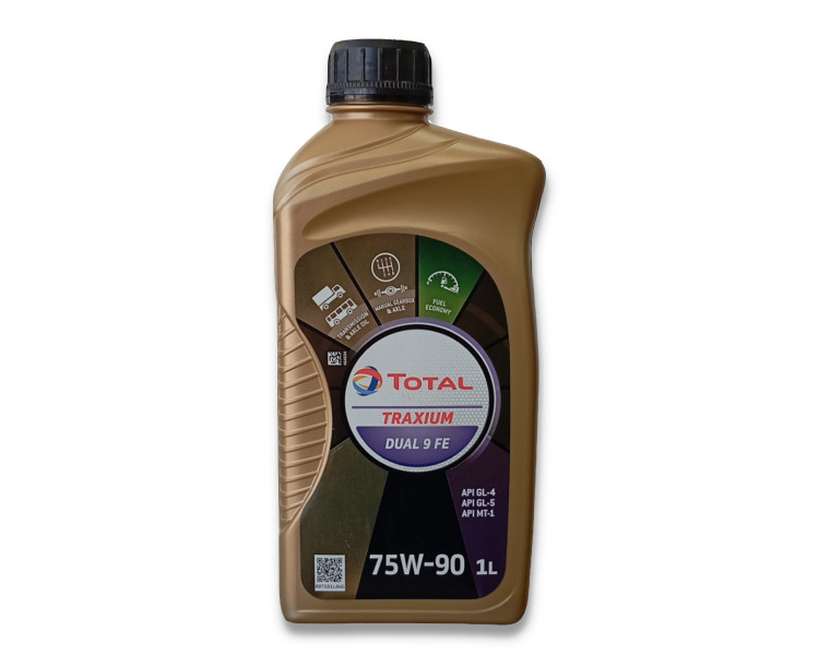 Aceite De Transmisión Total Traxium Dual 9 Fe 75w90 (1lt)