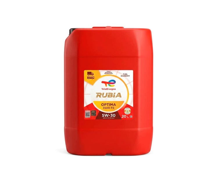 Aceite Rubia Optima 3500 Fe 5w30 Total (20lt)