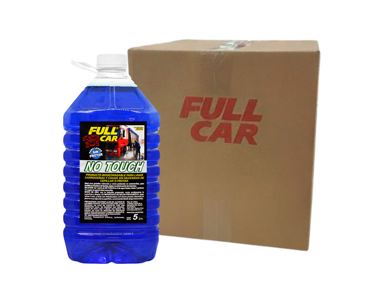 Shampoo No Touch Sin Fricción Full Car (caja x 4)