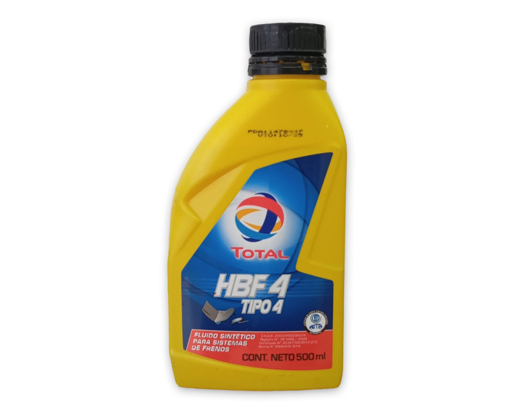 Líquido De Frenos Total Hbf 4 (500 Cc)