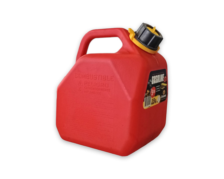 Bidón Combustible Rojo Pico Vertedor Driven (5lts)