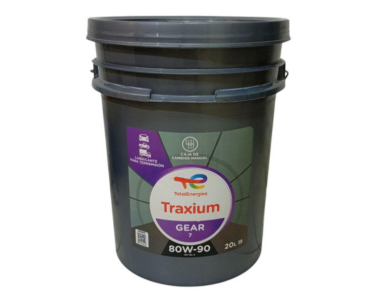 Aceite De Transmisión Total Traxium Gear 7 80w90 (20lt)