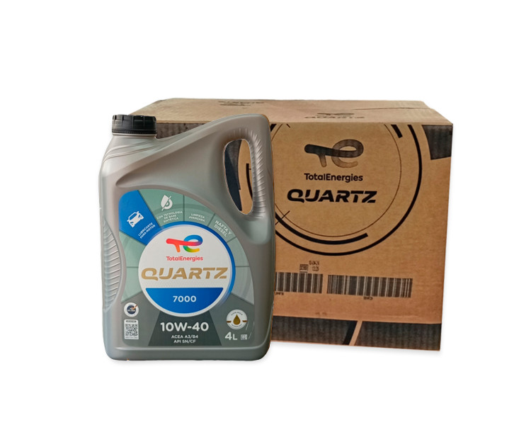 Aceite 10w-40 Semi-sintético Total Quartz 7000 (Caja)