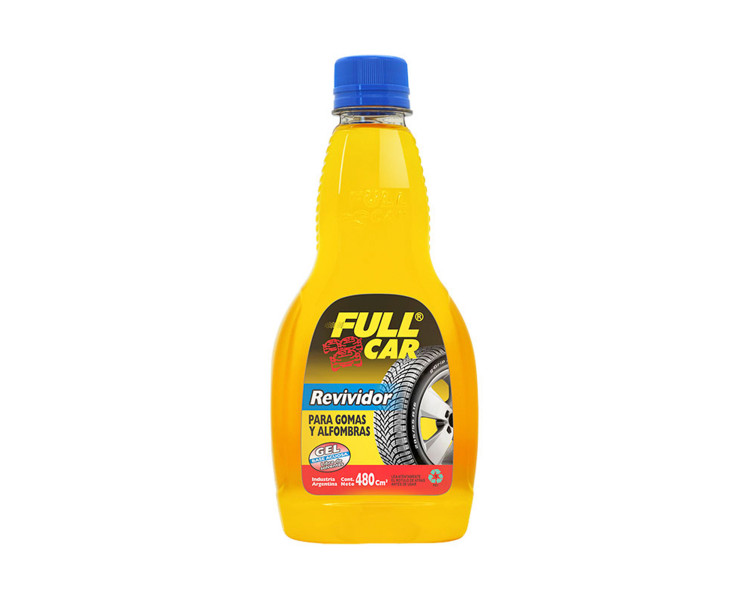 Revividor de Gomas y Alfombras Amarillo Full Car (480cc)