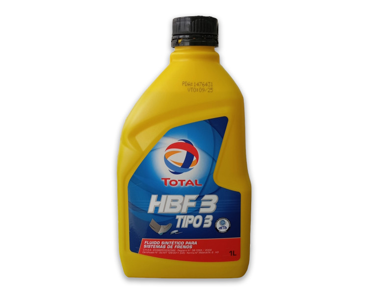 Líquido De Frenos Total Hbf 3 (1lt)