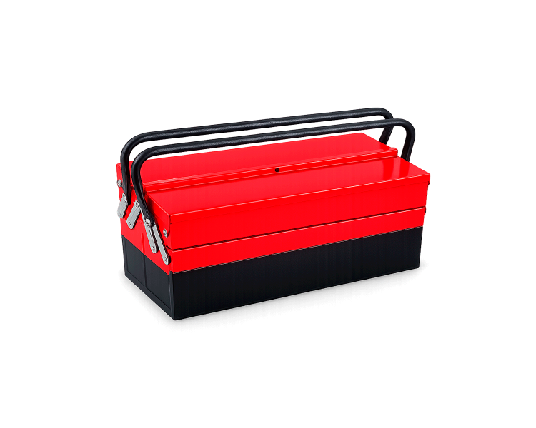 Caja de Herramientas 3 Niveles Reforzada Wisco
