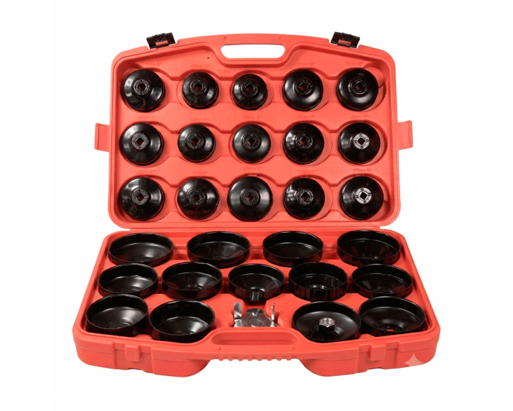 Juego Llaves Saca Filtros De Aceite 30 Piezas Wisco