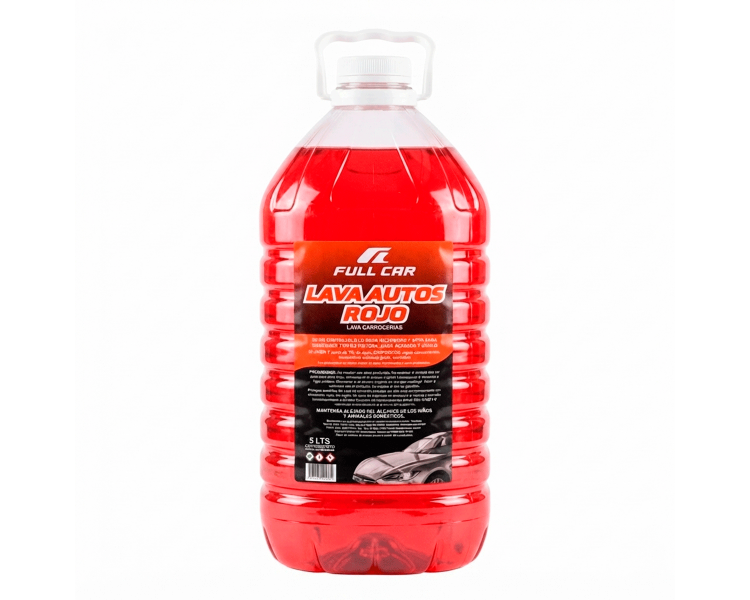 Shampoo Lava Autos Rojo Full Car (5Lts)