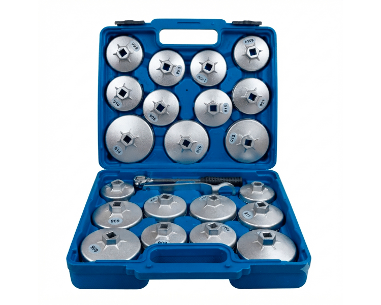 Juego Llaves Saca Filtros De Aceite 23 Piezas Wisco